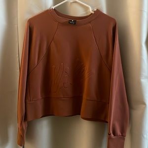 Nike dry fit cropped sweatshirt medium